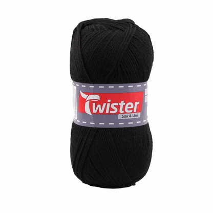 Twister Sox4, 100g, 98305, Farbe schwarz 90