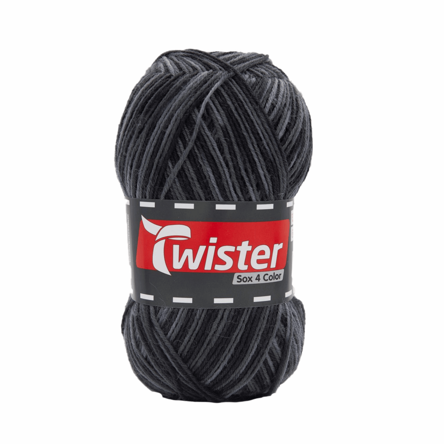 Twister Sox4 Color superwash, grau multi, 98306, Farbe 115