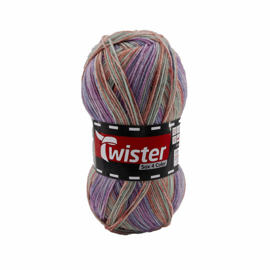 Twister Sox4 Color superwash, kolibrie color, 98306, Farbe 146