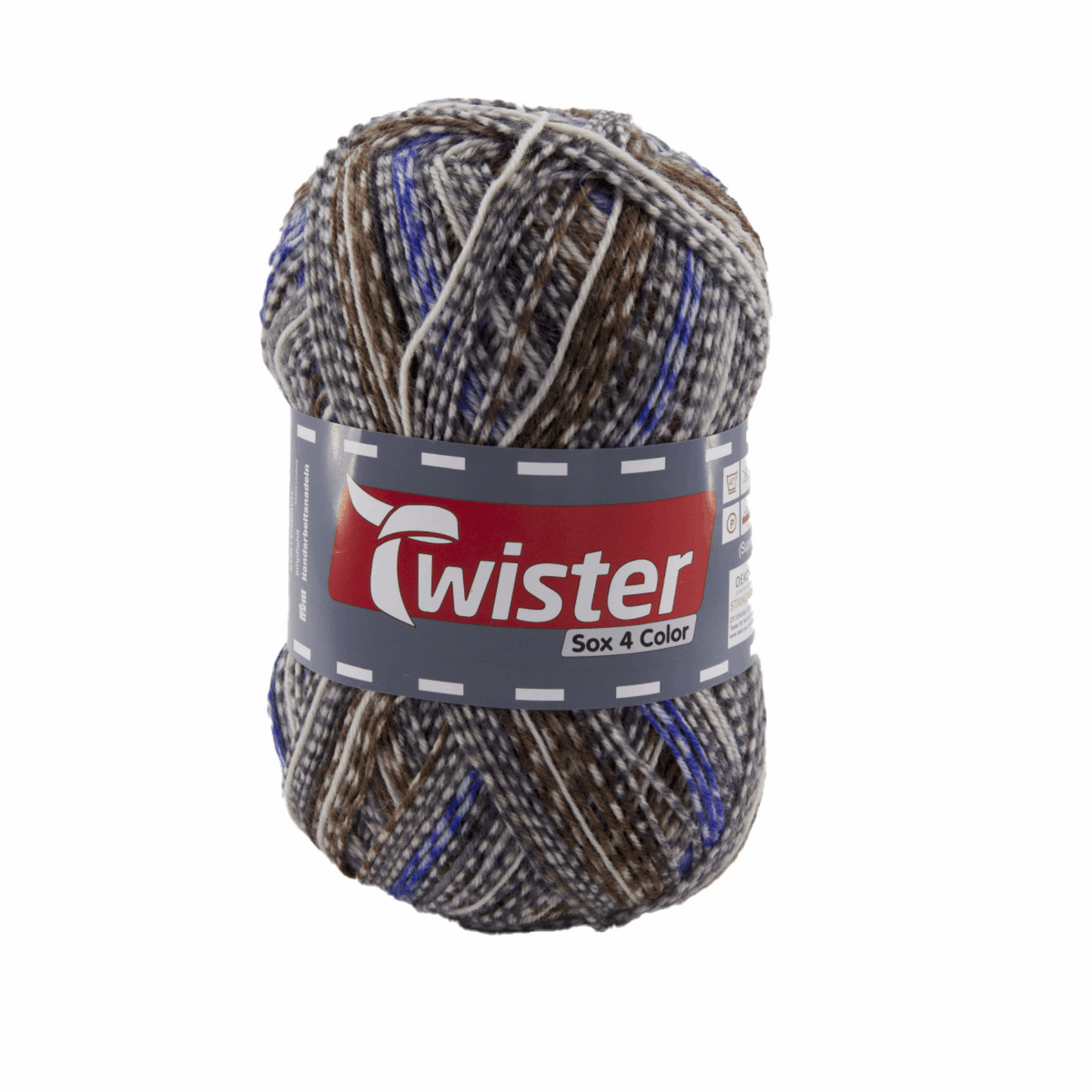 Twister Sox4 Color superwash, beige braun, 98306, Farbe 823