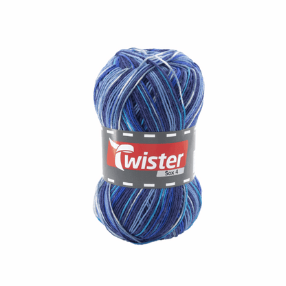 Twister Sox4 Color superwash, marine petrol, 98306, Farbe 833