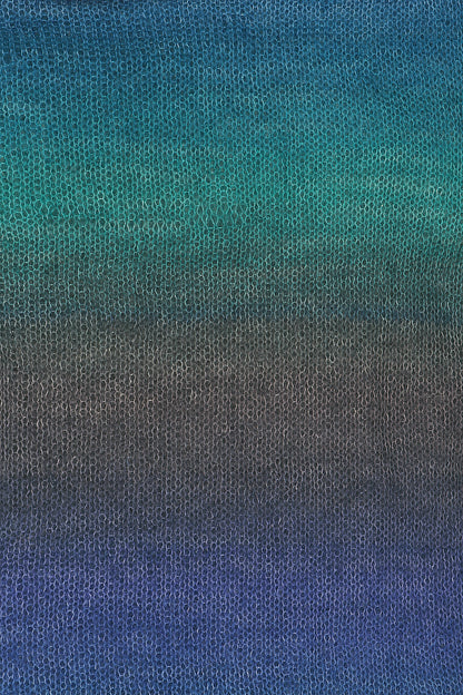 Schoeller-Austermann Kid Silk, Degradee, 50g, 98309, Farbe lagune 108
