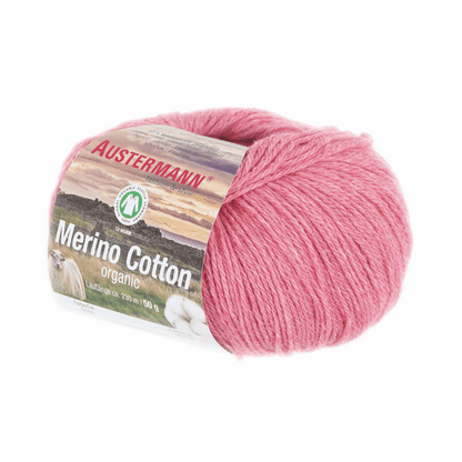 Schoeller-Austermann Gots Merino Cotton, 50g, 98311, color pink 6