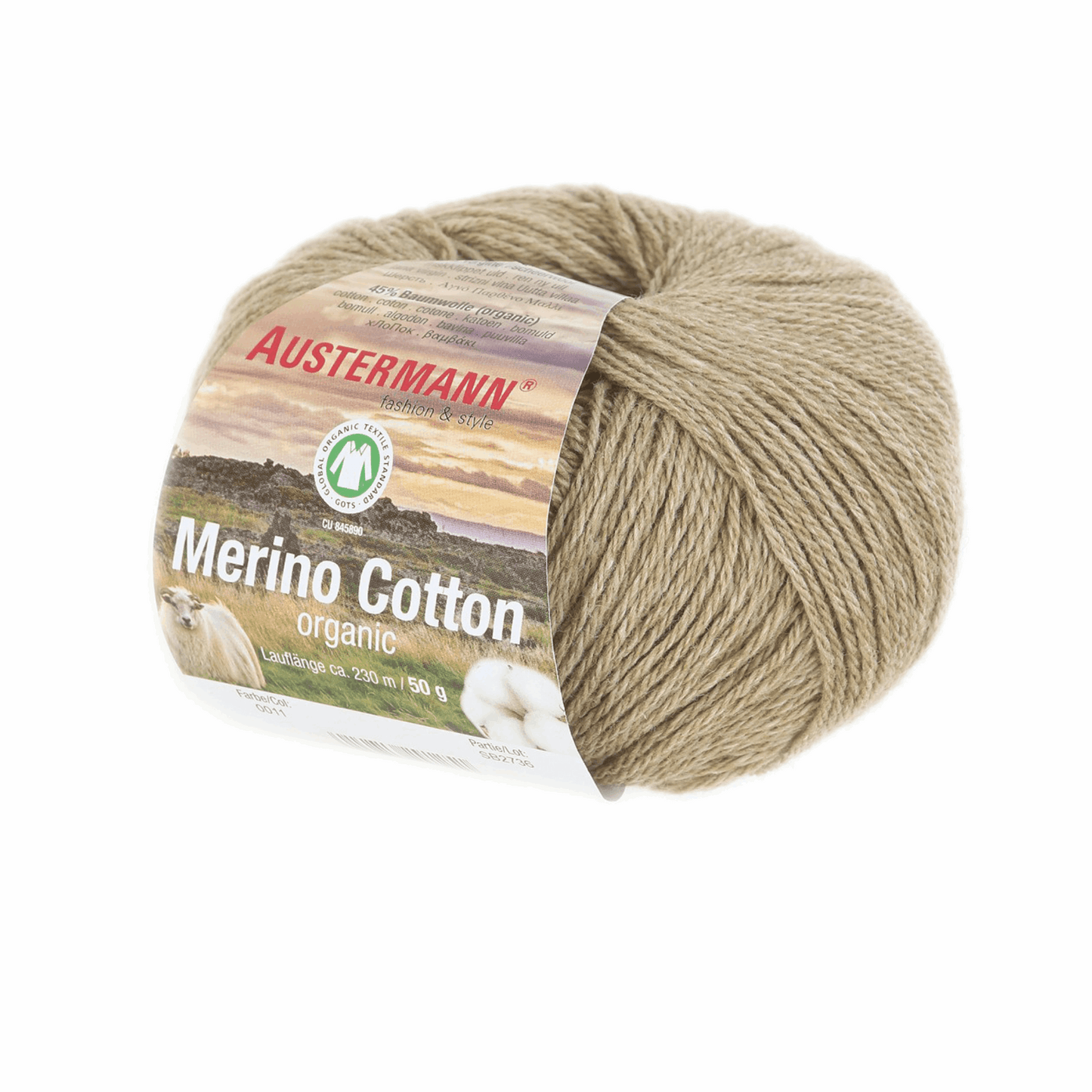 Austermann Gots merino Cotton 50g