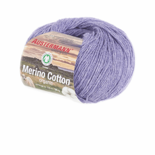 Schoeller-Austermann Gots Merino Cotton, 50g, 98311, Farbe lila 16