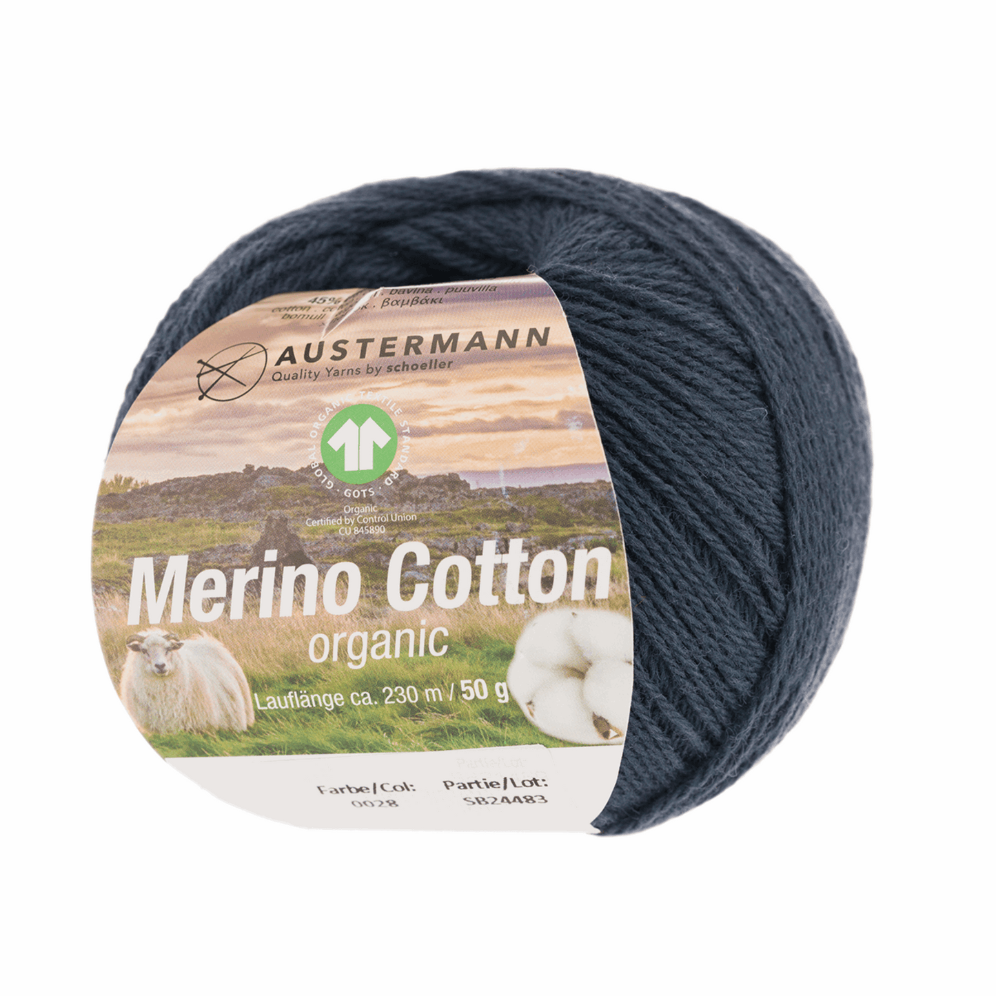 Austermann Gots merino Cotton 50g