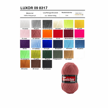 Twister Luxor, 98317, Farbe petrol 65