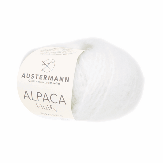 Schoeller-Austermann Alpaca Fluffy, 50g, 98321, color off-white 1