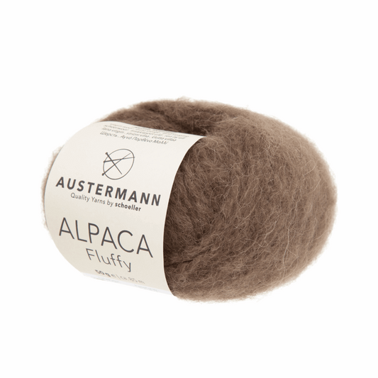 Schoeller-Austermann Alpaca Fluffy, 50g, 98321, Farbe schlamm 6