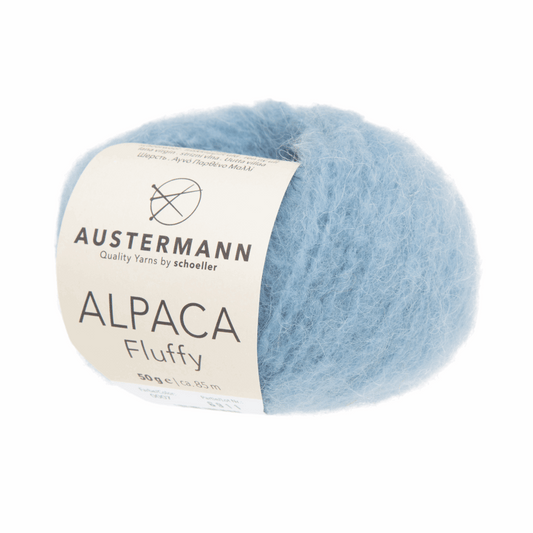 Schoeller-Austermann Alpaca Fluffy, 50g, 98321, Farbe eis 7