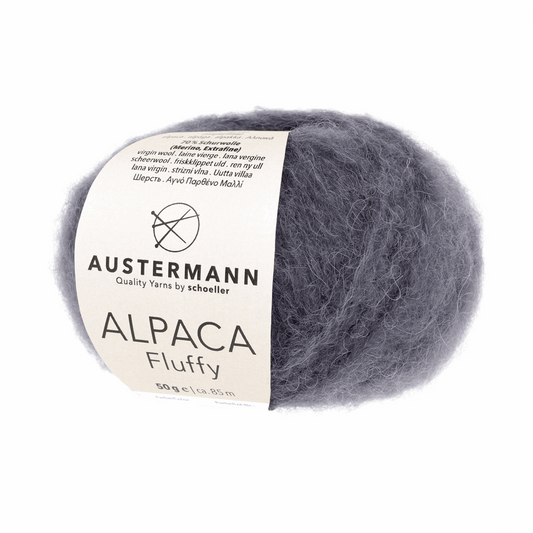 Schoeller-Austermann Alpaca Fluffy, 50g, 98321, Farbe grau 9