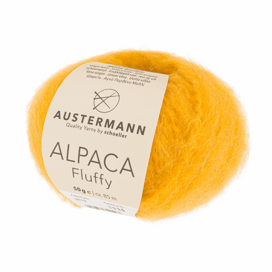 Schoeller-Austermann Alpaca Fluffy, 50g, 98321, Farbe honig 19