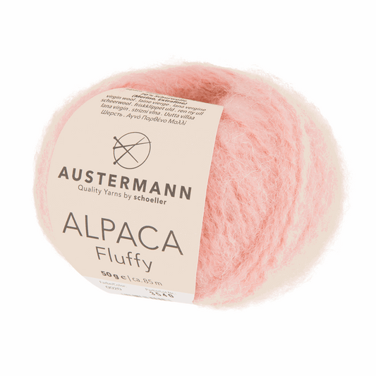 Schoeller-Austermann Alpaca Fluffy, 50g, 98321, color pink 20