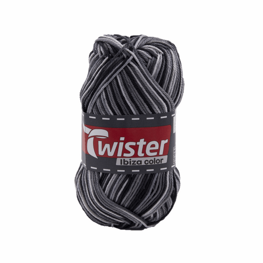 Twister Ibiza, color, 50g, 98327, Farbe granit 8