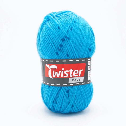 Twister Baby, 50g, 98346, Farbe türkis/gefle 61