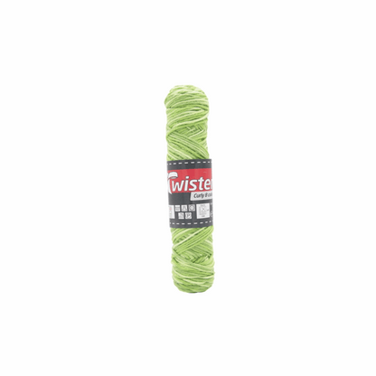 Twister Curly 8-thread, 50g, 98355, color light green 109