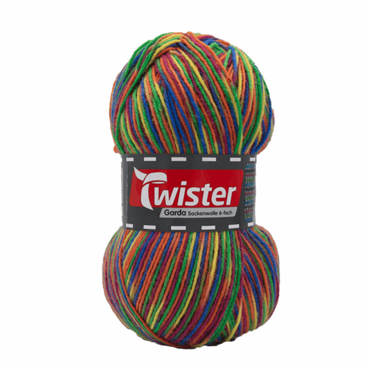 Twister Grada 6-thread 150G, 98530, color striped clown 157