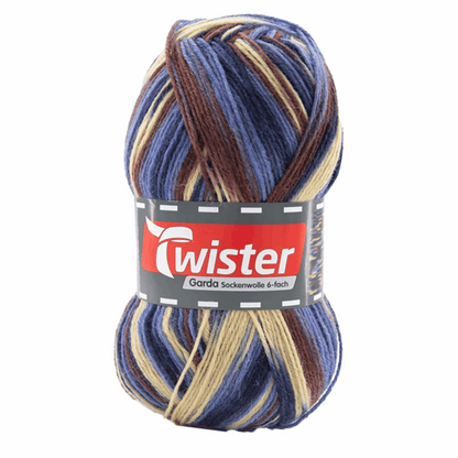 Twister Grada 6fädig 150G, 98530, Farbe kamel multi 184