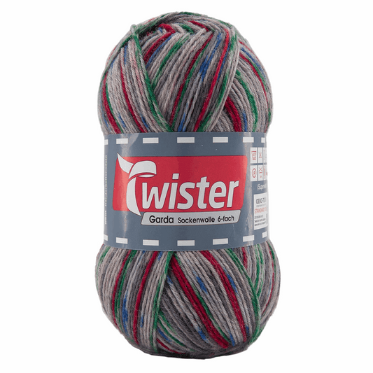 Twister Grada 6fädig 150G, 98530, Farbe forest color 730