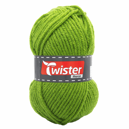 Twister Meran 100g, 98534, color moss green 73
