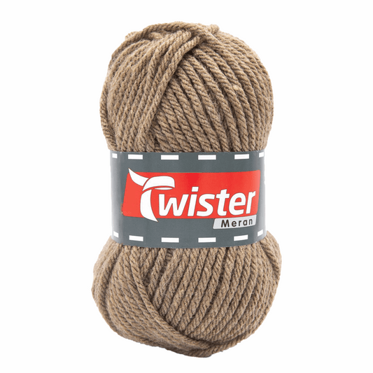 Twister Meran 100g, 98534, Farbe braun 83