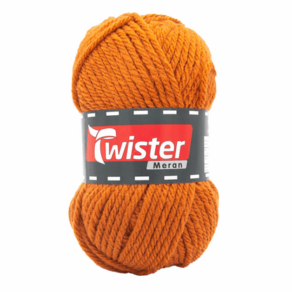 Twister Meran 100g, 98534, color pumpkin 86