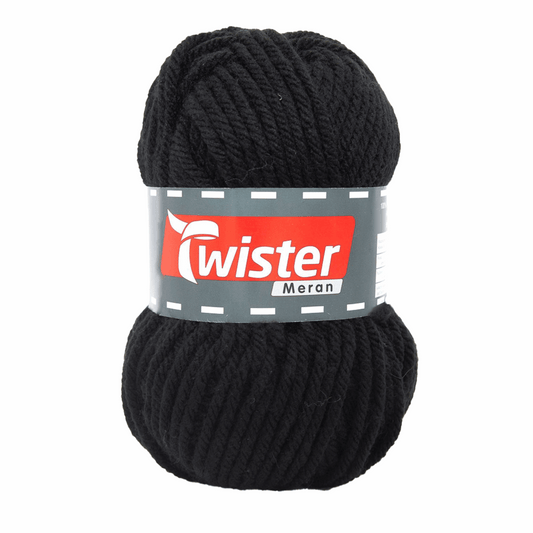 Twister Meran 100g, 98534, Farbe schwarz 90