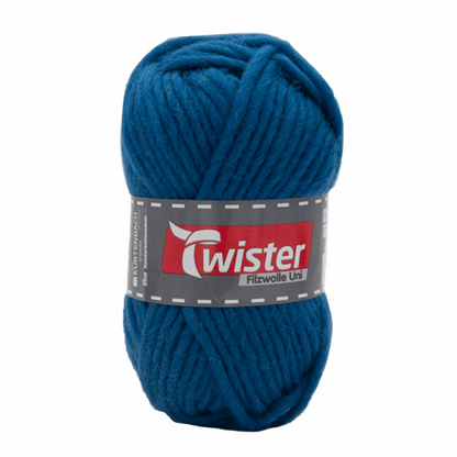 Twister felting wool 50G, 98535, color petrol 65