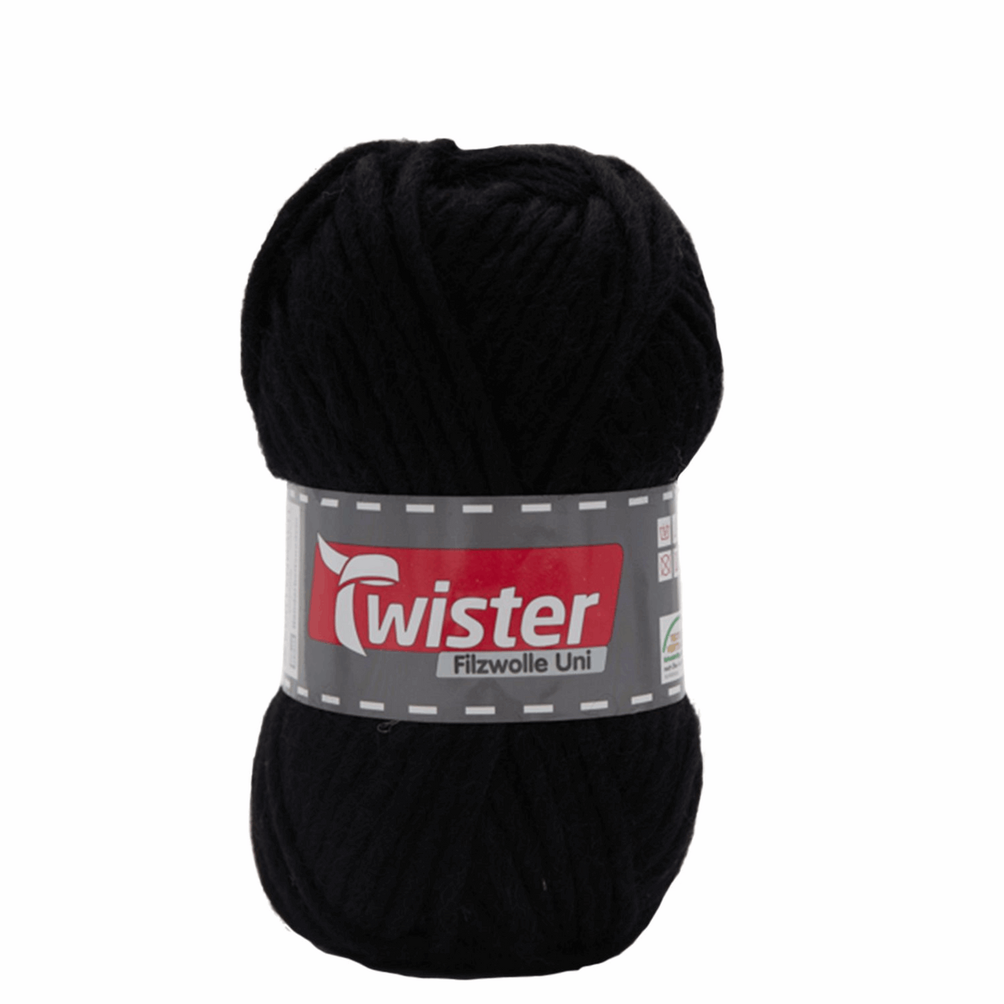 Twister felting wool 50G, 98535, color black 90