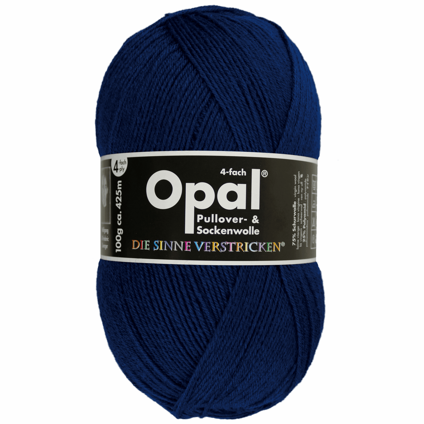 Opal plain 4 threads. 100g 2011/12, 97760, color navy 9930