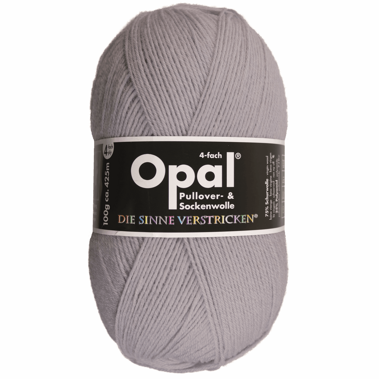 Opal uni 4fädig. 100g 2011/12, 97760, Farbe silber 9937