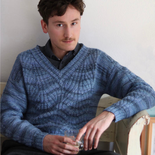 Modell 18048 Herren-Pullover – Originalanleitung von © AUSTERMANN
