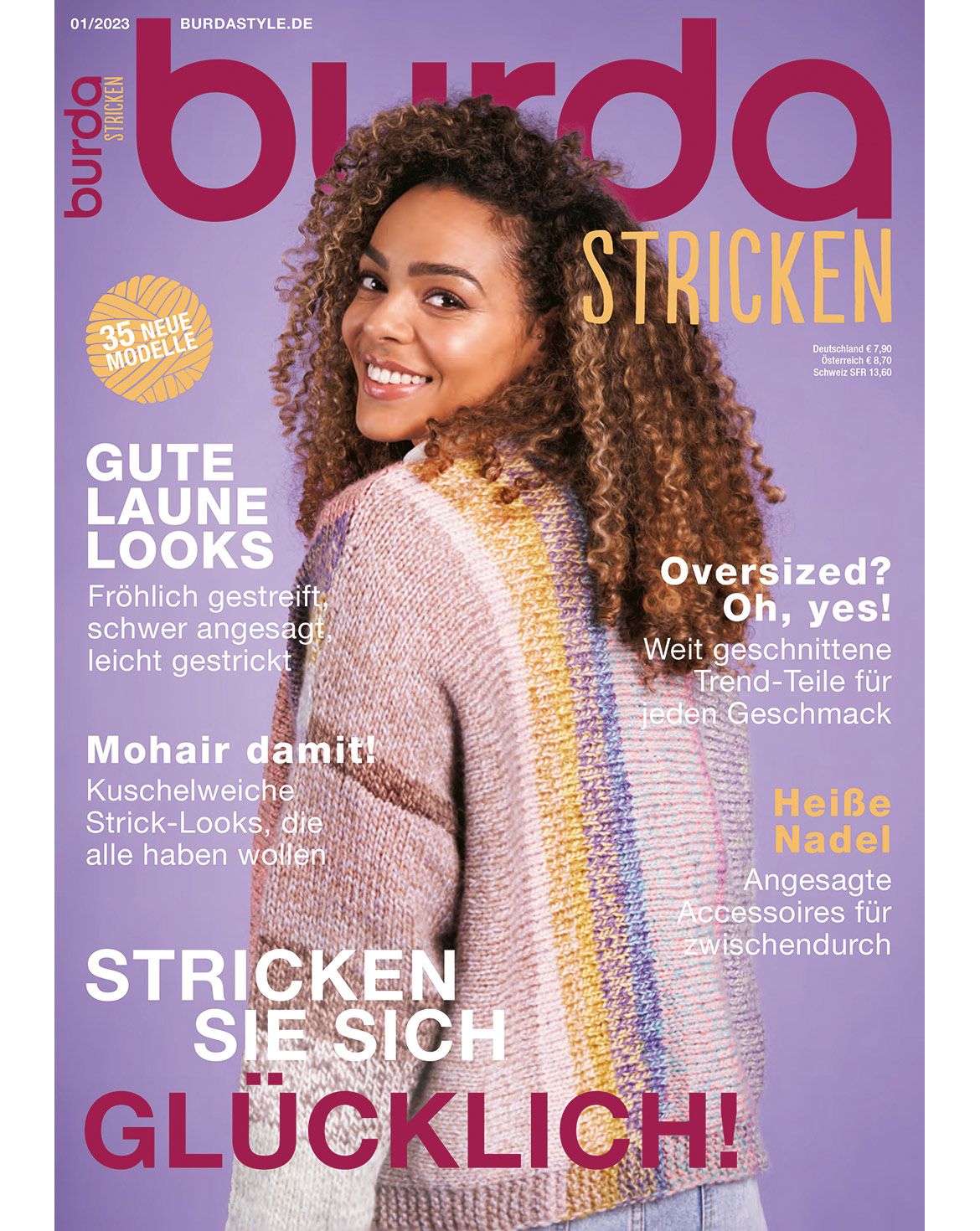 Burda Stricken, Heft 1/23