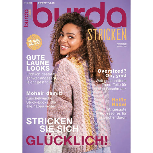 Burda Stricken, Heft 1/23