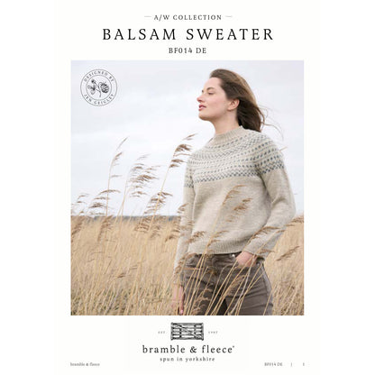 Anleitung (de, en, fr) von © Bramble & Fleece - Balsam Sweater BF014