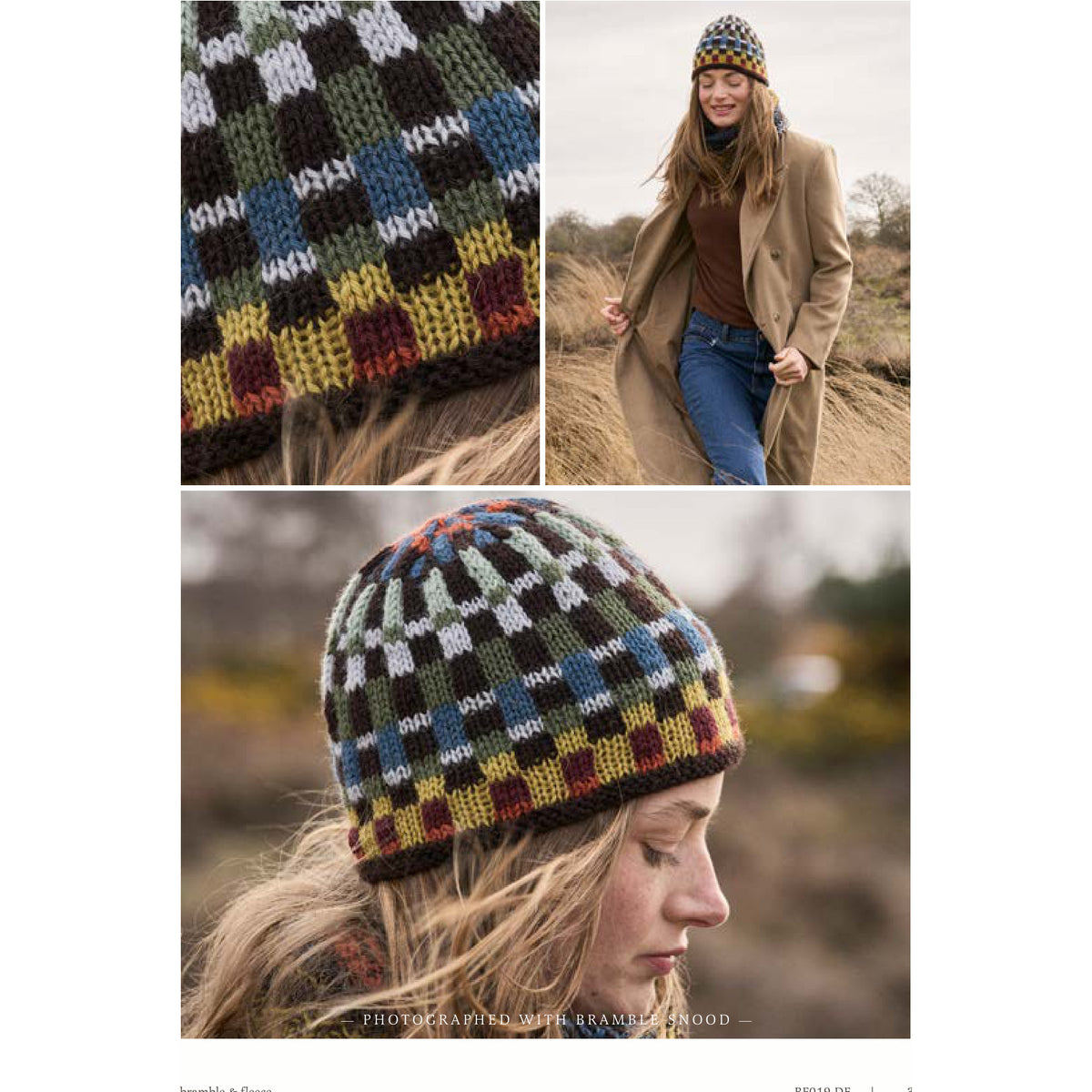 Anleitung (de, en, fr) von © Bramble & Fleece - Bramble Hat BF019