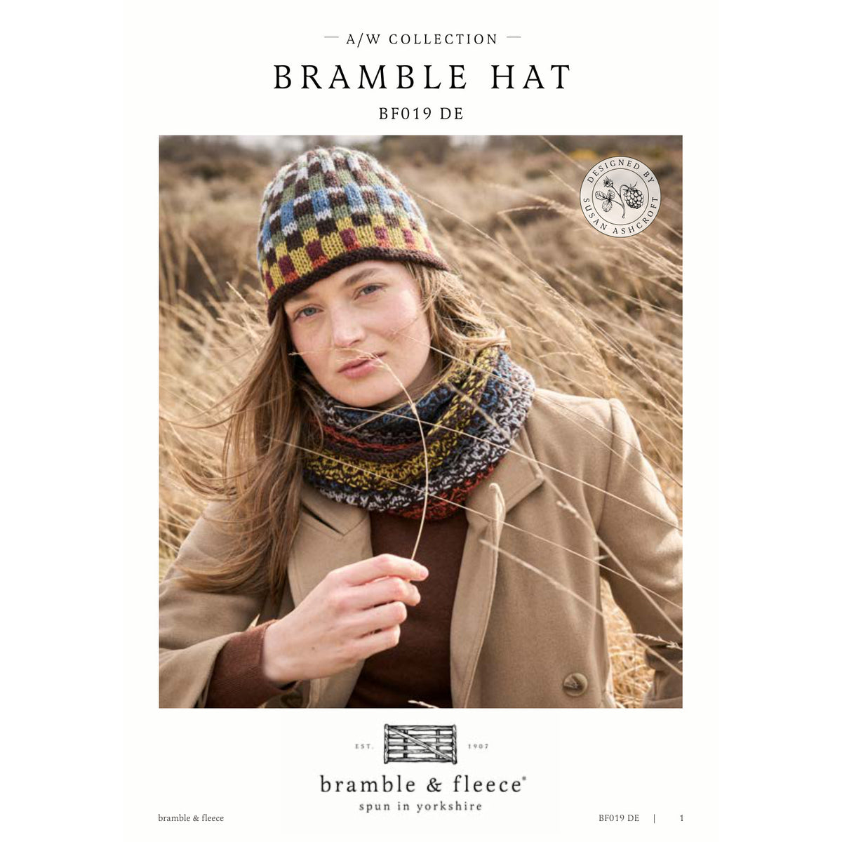 Anleitung (de, en, fr) von © Bramble & Fleece - Bramble Hat BF019