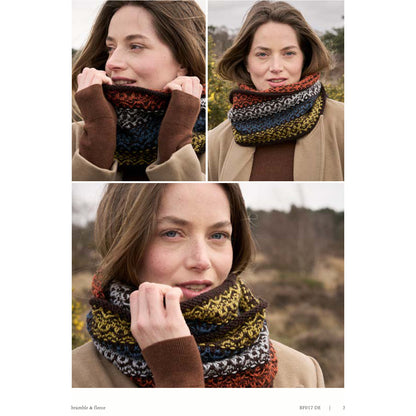 Anleitung (de, en, fr) von © Bramble & Fleece - Bramble Snood BF017