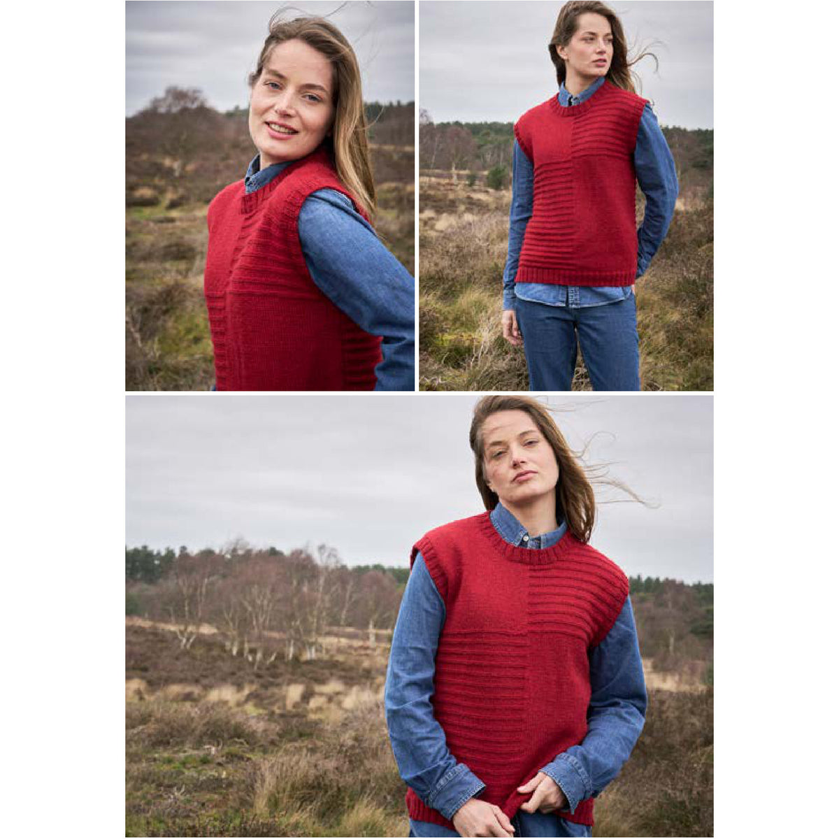 Anleitung (de, en, fr) von © Bramble & Fleece - Firethorn Slipover BF015