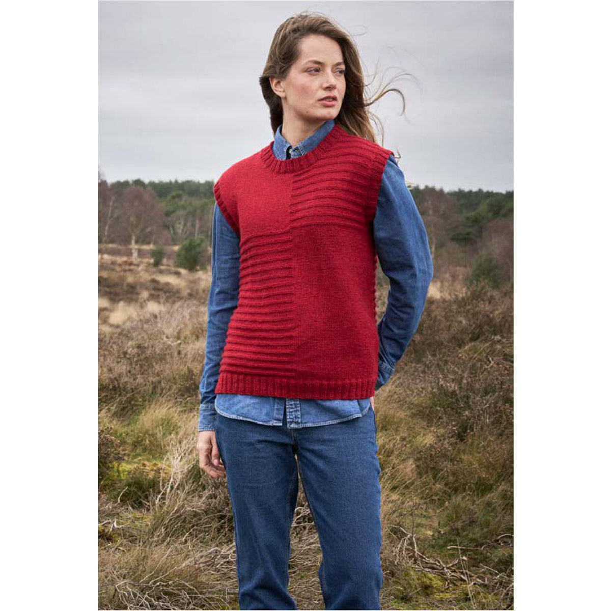 Anleitung (de, en, fr) von © Bramble & Fleece - Firethorn Slipover BF015
