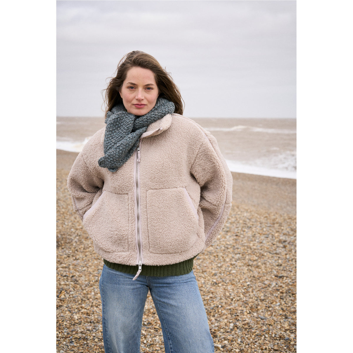 Anleitung (de, en, fr) von © Bramble & Fleece - Hazel Scarf BF024