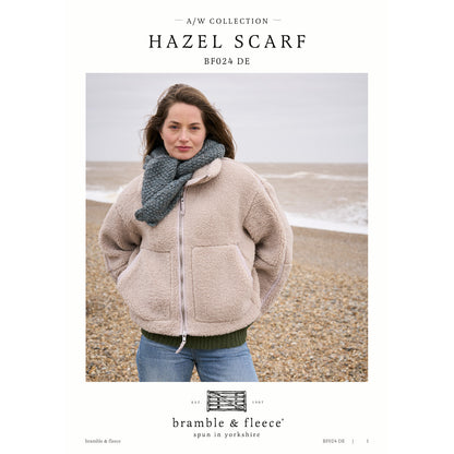 Anleitung (de, en, fr) von © Bramble & Fleece - Hazel Scarf BF024