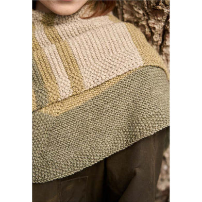 Anleitung (de, en, fr) von © Bramble & Fleece - Hebden Shawl BF006