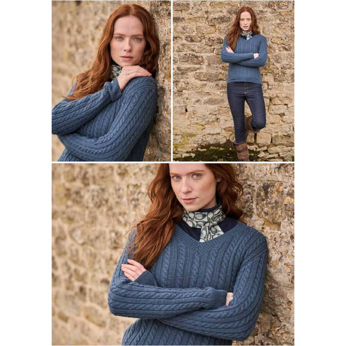 Anleitung (de, en, fr) von © Bramble & Fleece - Malham Sweater BF010