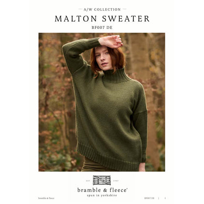 Anleitung (de, en, fr) von © Bramble & Fleece - Malton Sweater BF007