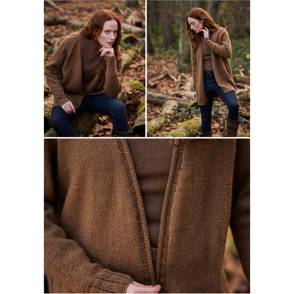 Anleitung (de, en, fr) von © Bramble & Fleece - Moreland Cardigan BF011
