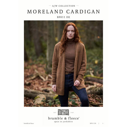 Anleitung (de, en, fr) von © Bramble & Fleece - Moreland Cardigan BF011