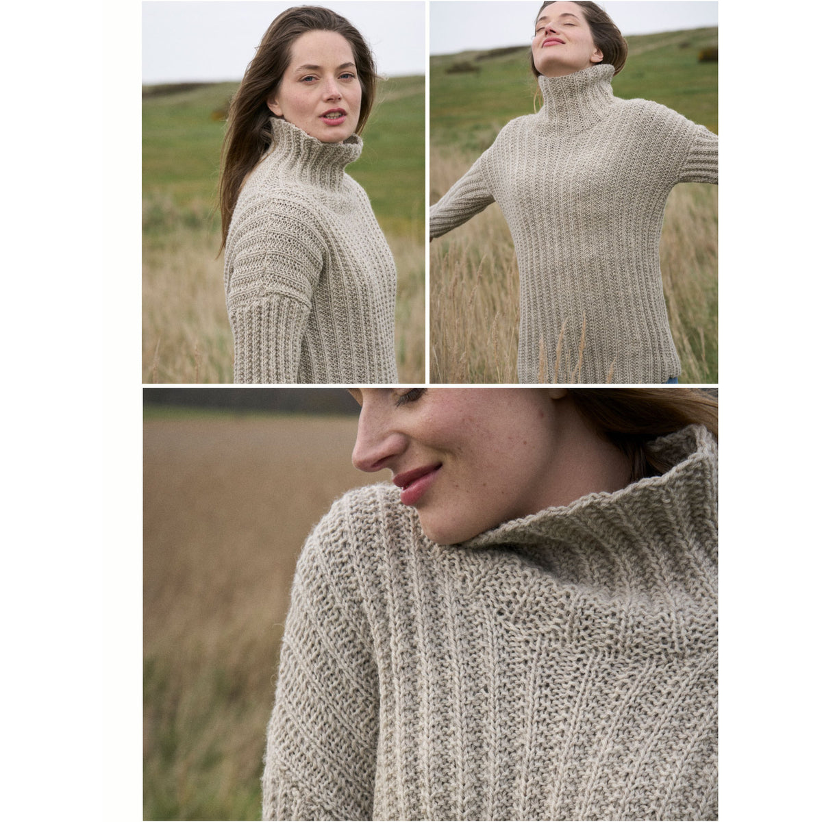 Anleitung (en, fr) von © Bramble & Fleece - Otley Sweater BF003