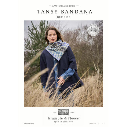 Anleitung (de, en, fr) von © Bramble & Fleece - Tansy Bandana BF018