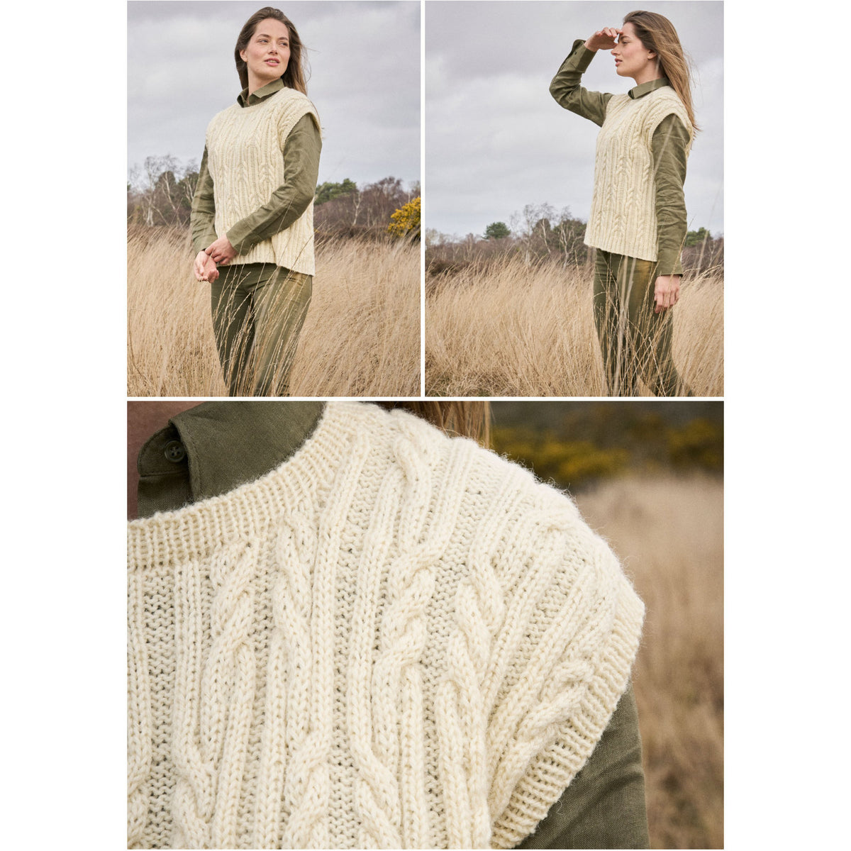 Anleitung (en) von © Bramble & Fleece - Thistle Slipover BF016